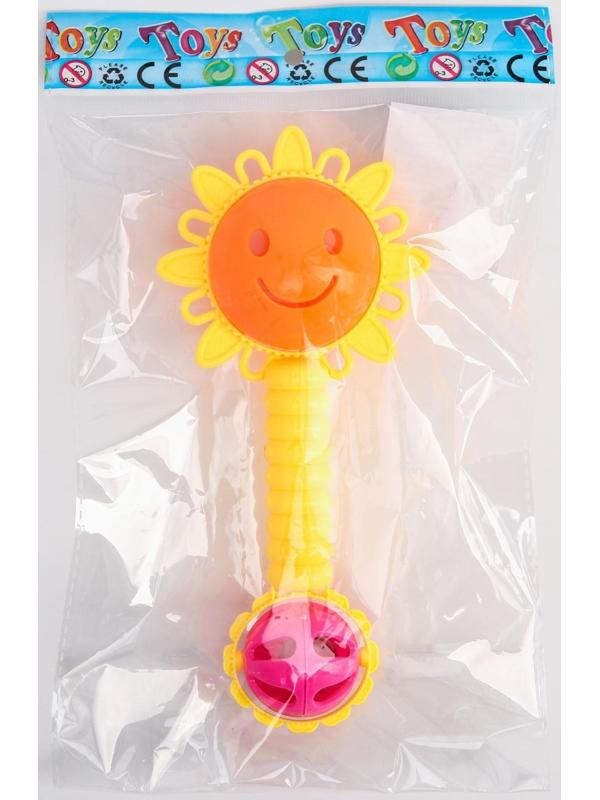 Погремушка «Солнышко», цвет МИКС
