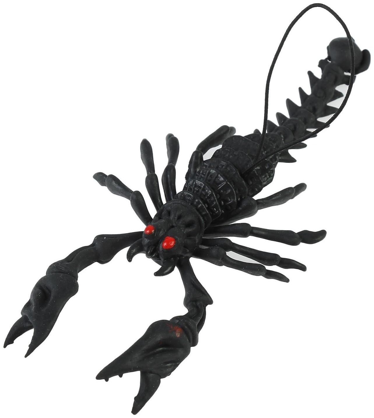 Прикол резиновый «Скорпион», 1 шт.