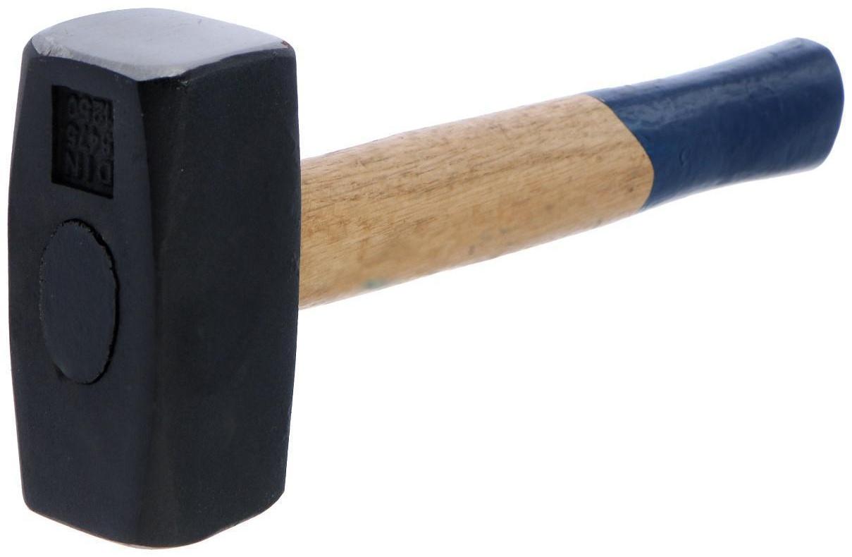 Кувалда кованая ТУНДРА, деревянная рукоятка, 1.5 кг