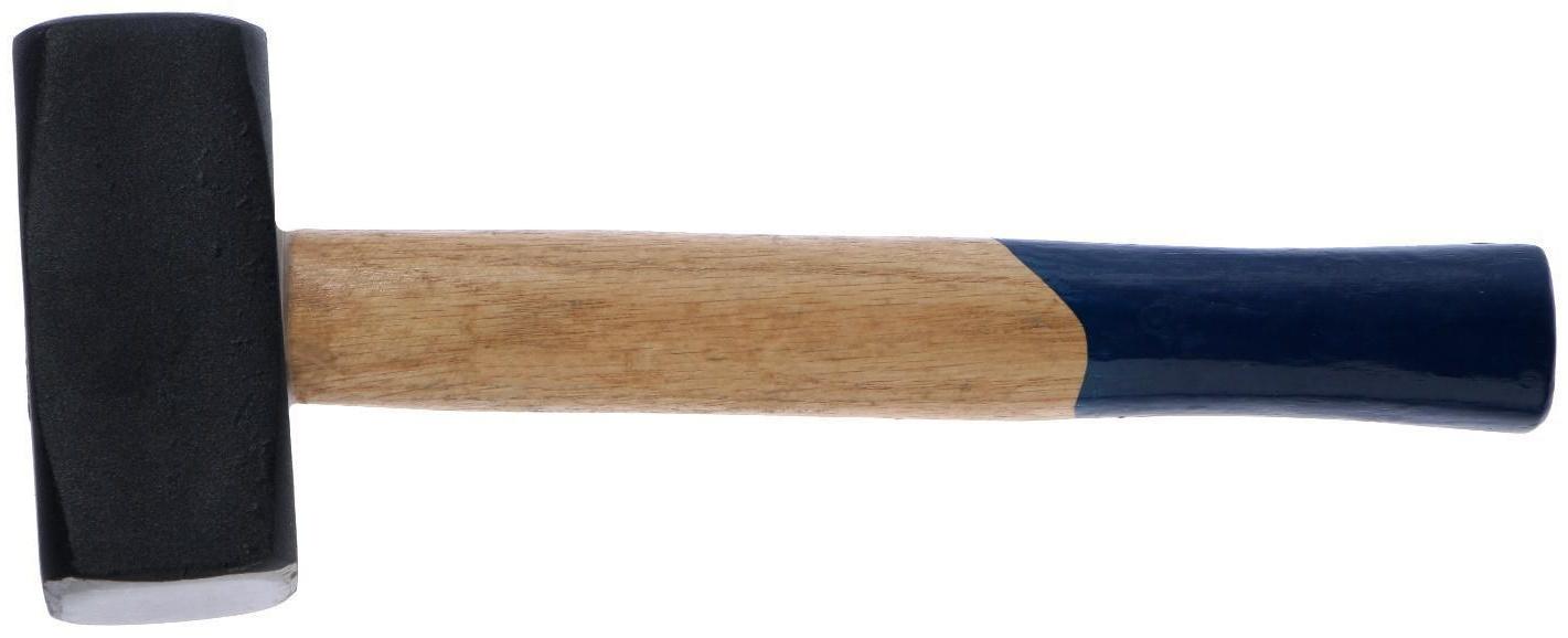 Кувалда кованая ТУНДРА, деревянная рукоятка, 1.5 кг