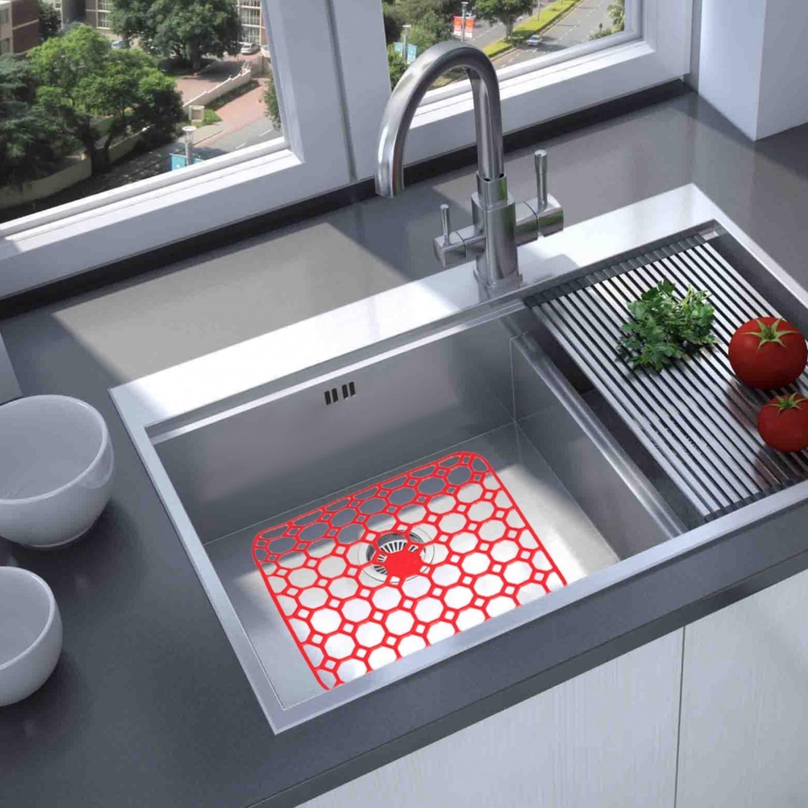 Решётка в раковину, 26×26 см, цвет МИКС