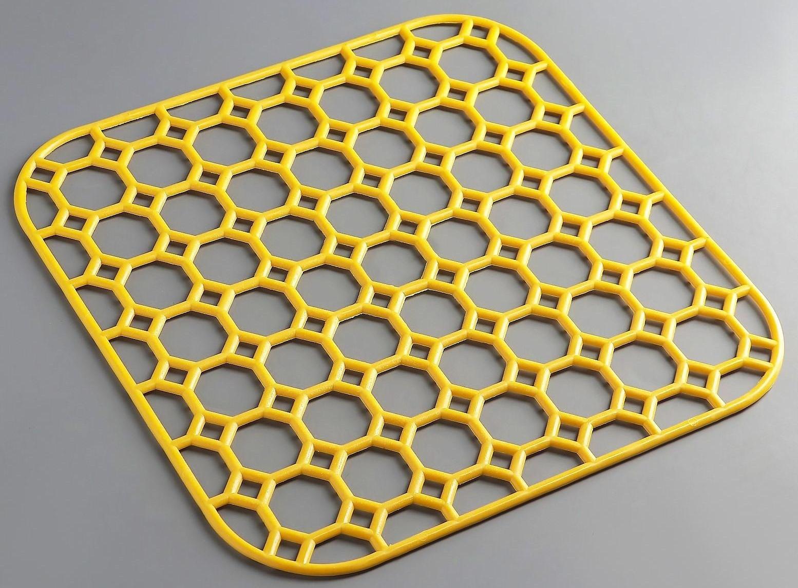 Решётка в раковину, 26×26 см, цвет МИКС