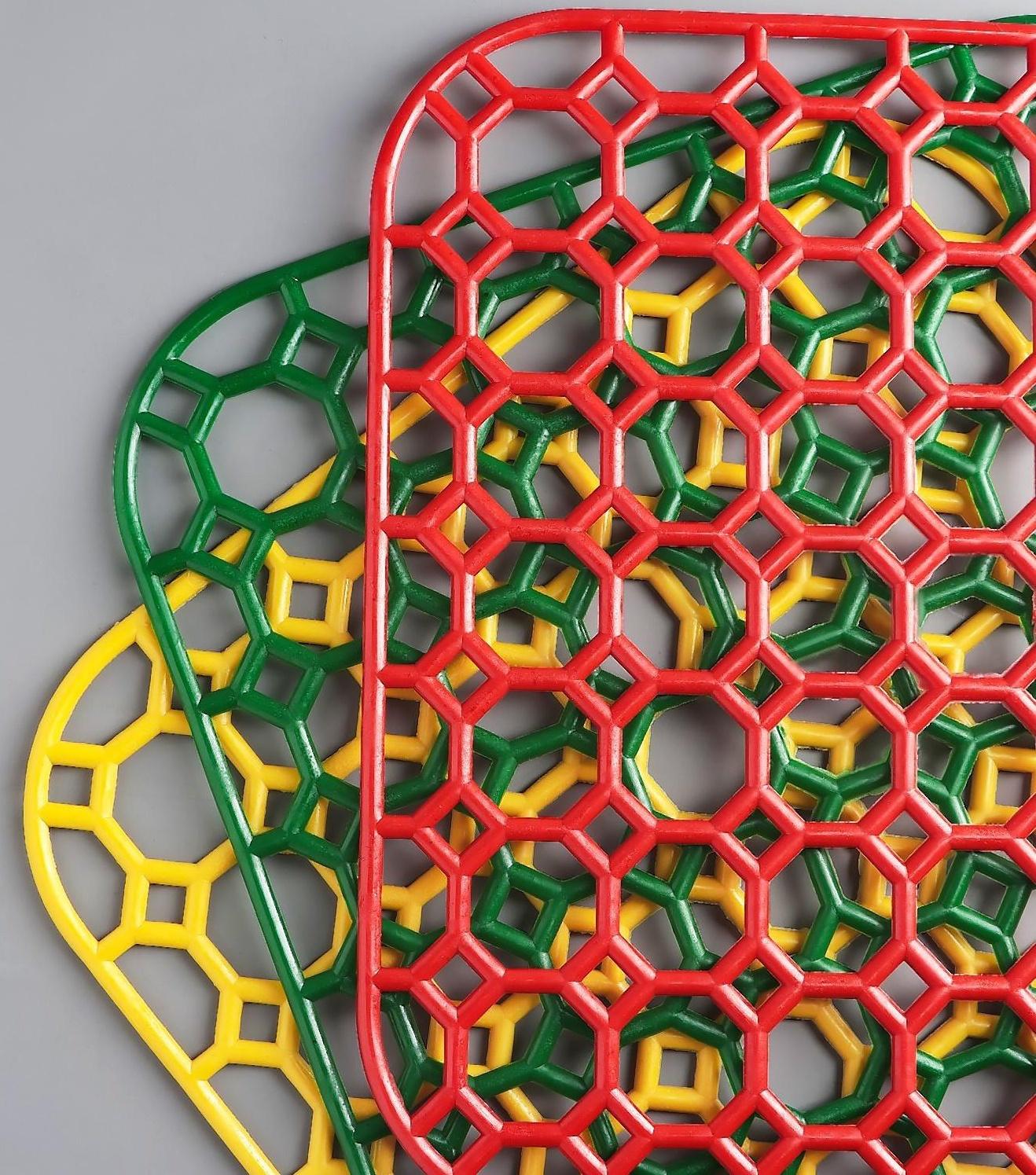 Решётка в раковину, 26×26 см, цвет МИКС