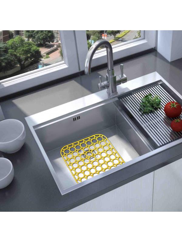 Решётка в раковину, 26×26 см, цвет МИКС