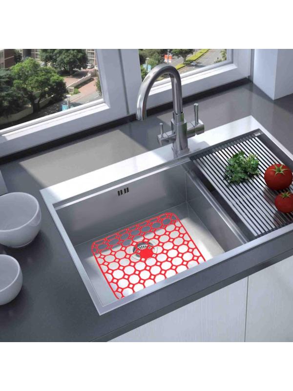 Решётка в раковину, 26×26 см, цвет МИКС