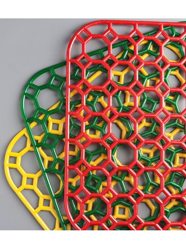 Решётка в раковину, 26×26 см, цвет МИКС