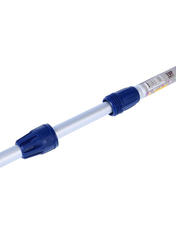 Щетка для мытья CA-601, телескопическая, 160 см, под шланг с краном регулировки подачи воды