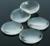 Кабошон стекло, круг 18мм (набор 5шт), цвет прозрачный