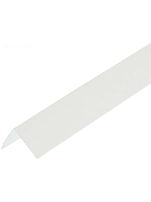 Уголок ПВХ белый 20х20х2700 мм