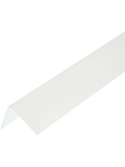 Уголок ПВХ белый 40х40х2700 мм