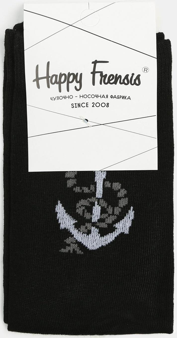 Носки мужские, цвет чёрный, размер 27-29