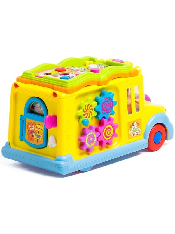 Развивающая игрушка «Автобус», световой и звуковой эффект