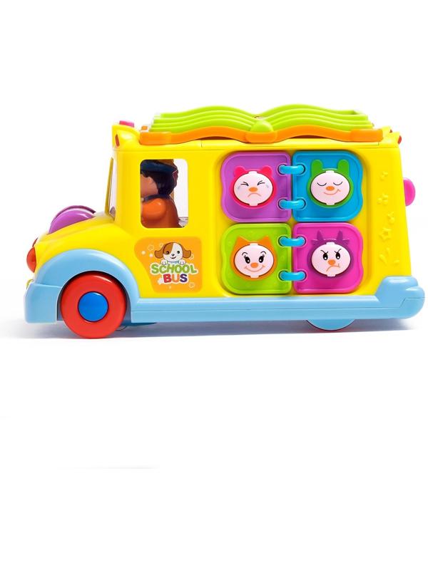Развивающая игрушка «Автобус», световой и звуковой эффект