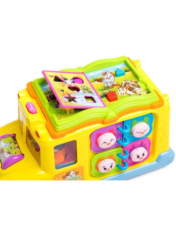 Развивающая игрушка «Автобус», световой и звуковой эффект