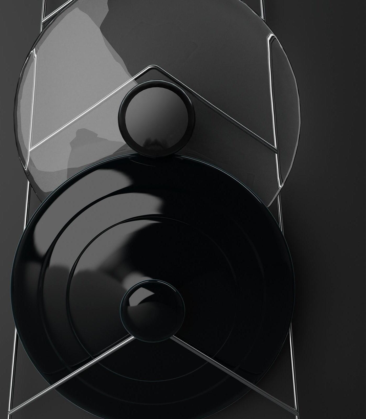 Подвеска под крышки на 5 предметов, 39×18×6 см, цвет хром