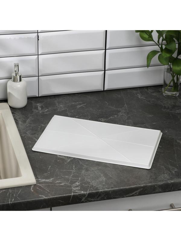 Поддон для посудосушителя, 37 см, цвет белый