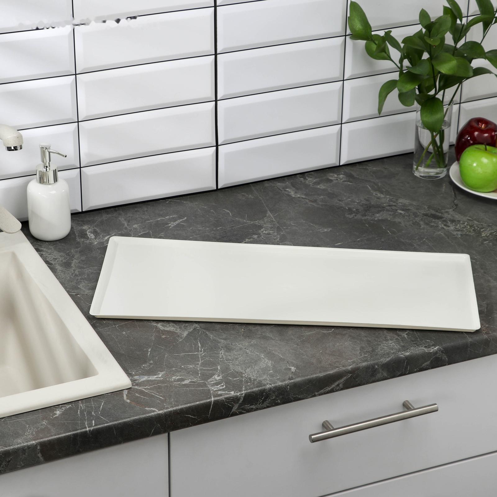 Поддон для посудосушителя, 56 см, цвет белый