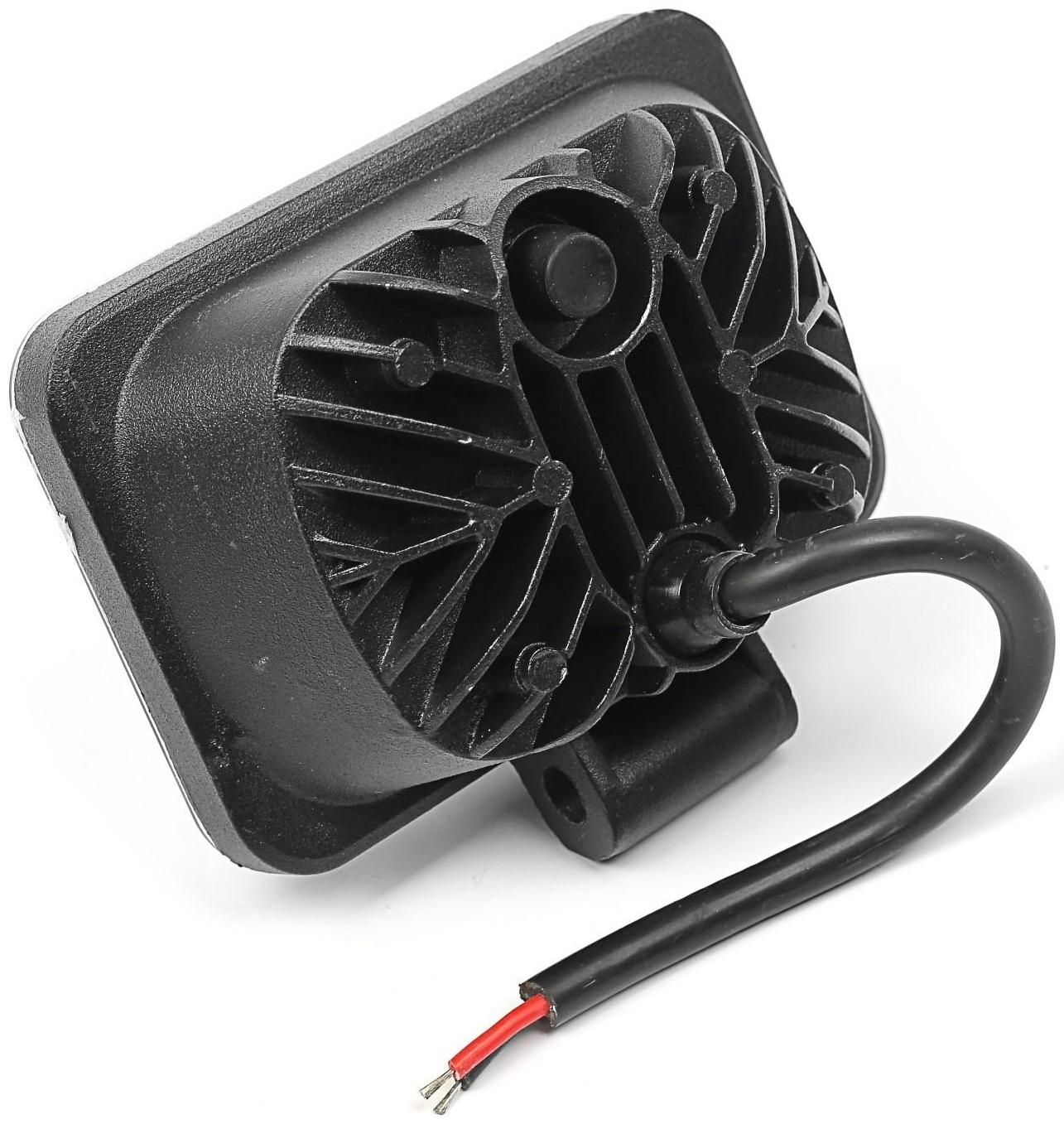 Противотуманная фара, 12 В, 6 LED, IP67, 6000 К, направленный свет