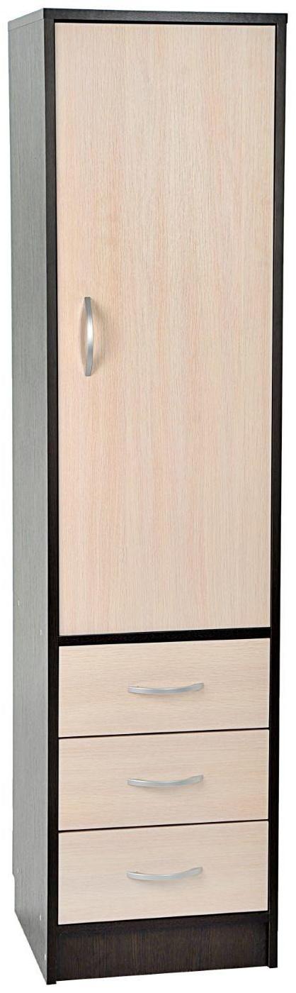 Пенал 400х400х1600 Венге темный/Венге светлый