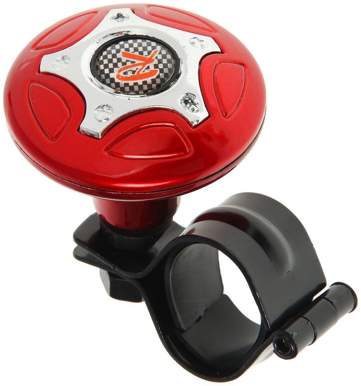 Ручка на руль Nova Bright, красный / хром