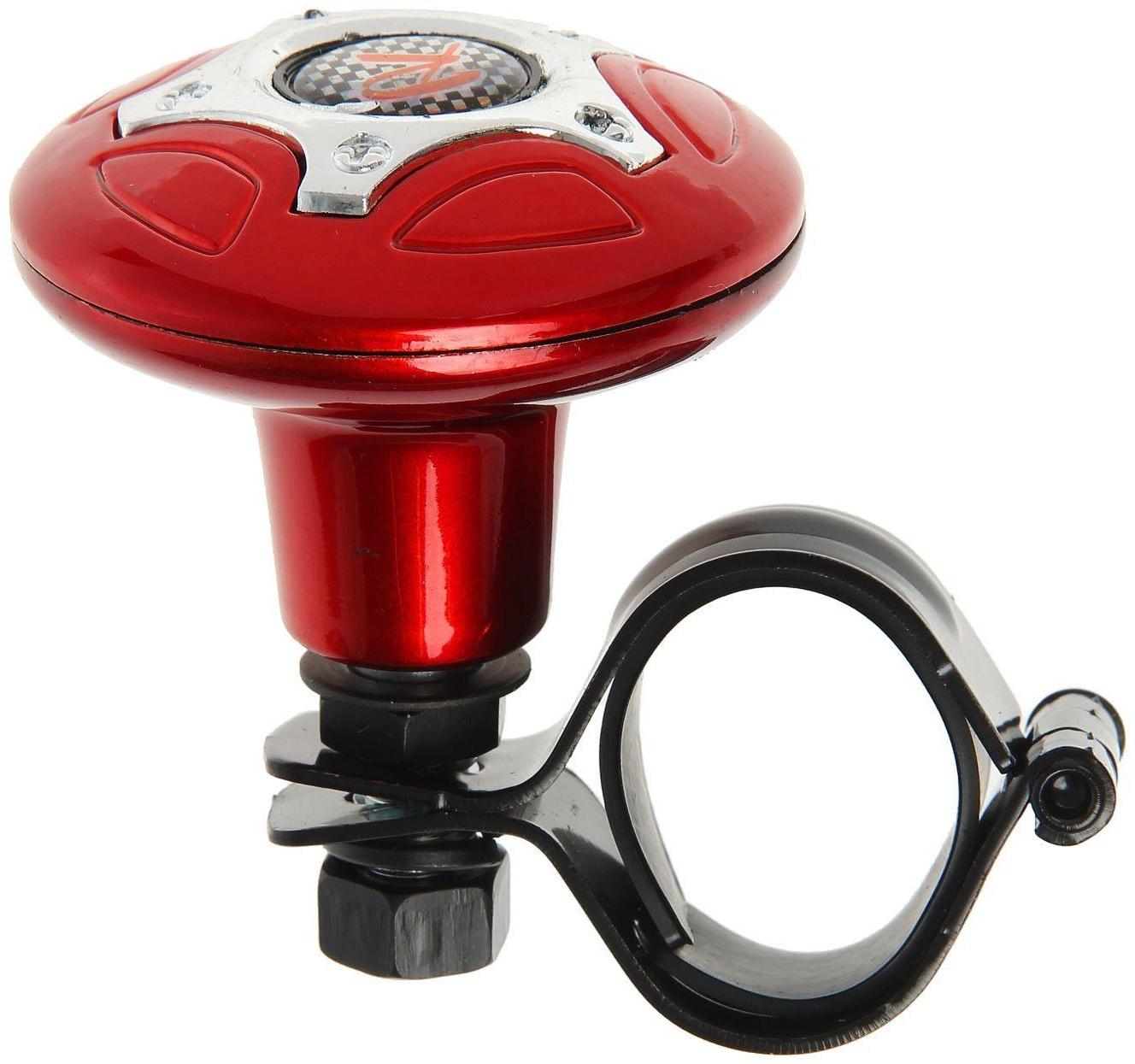 Ручка на руль Nova Bright, красный / хром