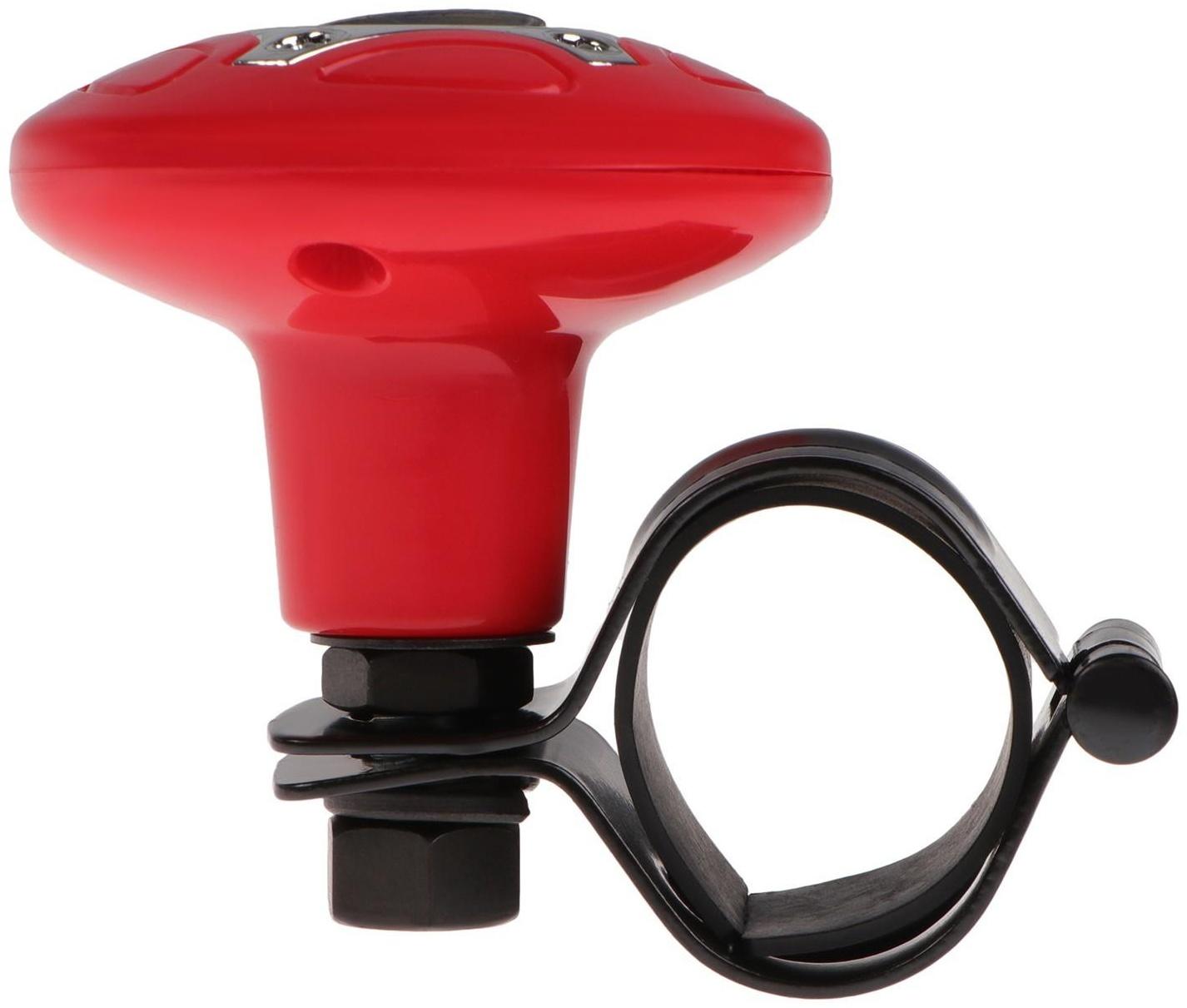 Ручка на руль Nova Bright, красный / хром