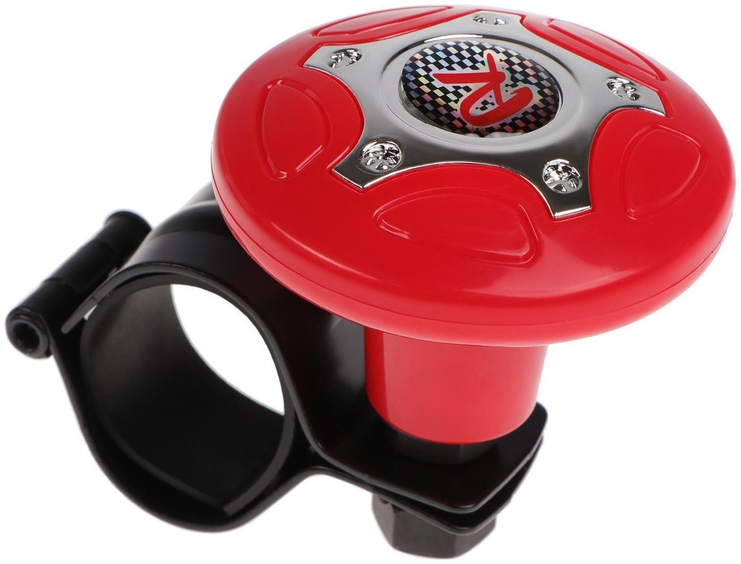 Ручка на руль Nova Bright, красный / хром