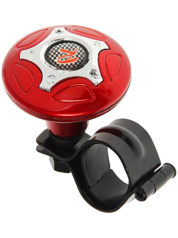 Ручка на руль Nova Bright, красный / хром