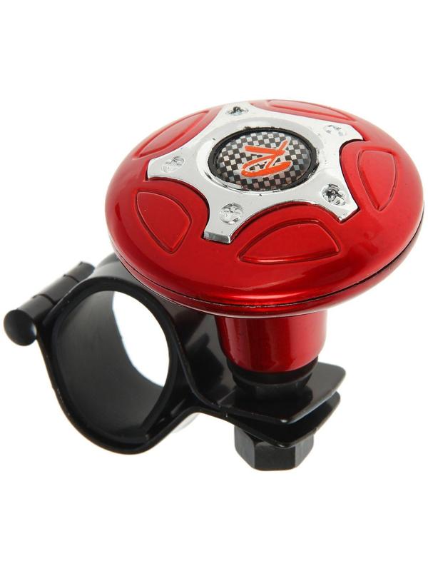 Ручка на руль Nova Bright, красный / хром