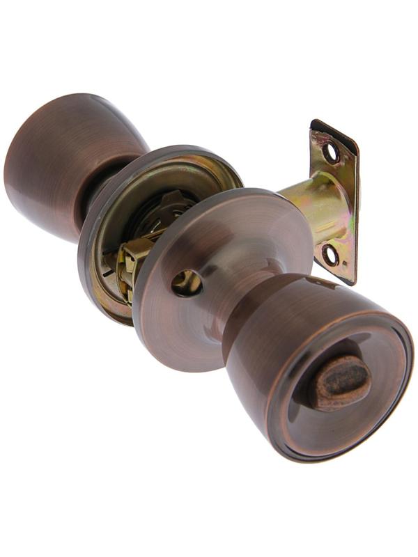 Защелка 1203, с ключом, цвет медь