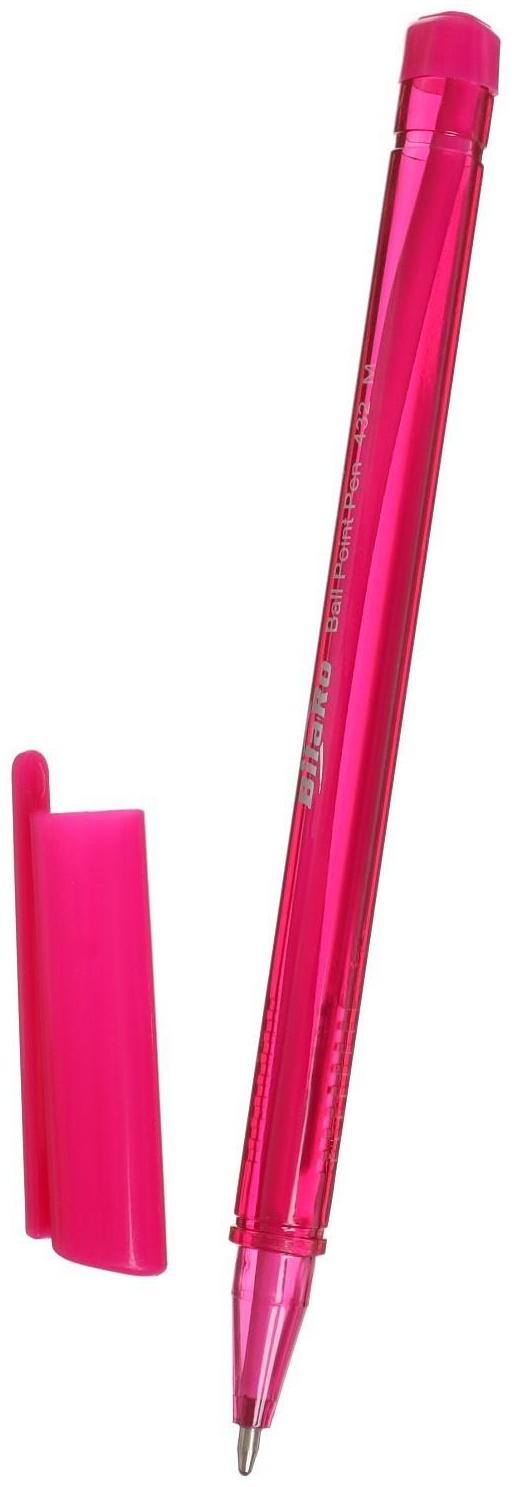 Набор ручек шариковых, 12 цветов, треугольный, тонированный корпус, в блистере на кнопке