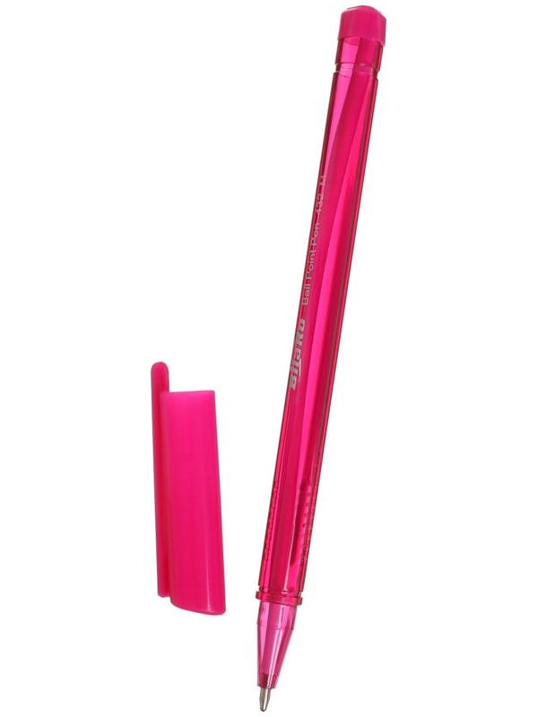 Набор ручек шариковых, 12 цветов, треугольный, тонированный корпус, в блистере на кнопке