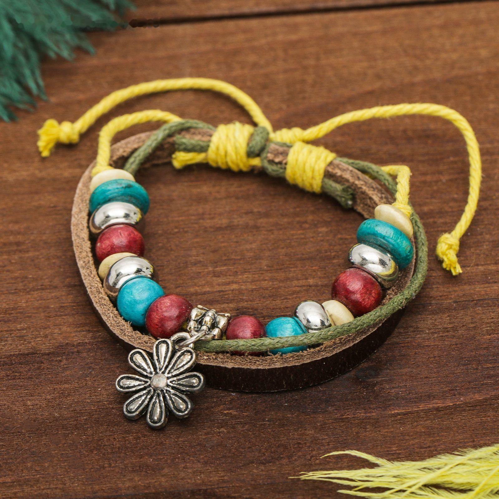 Браслет кожа 