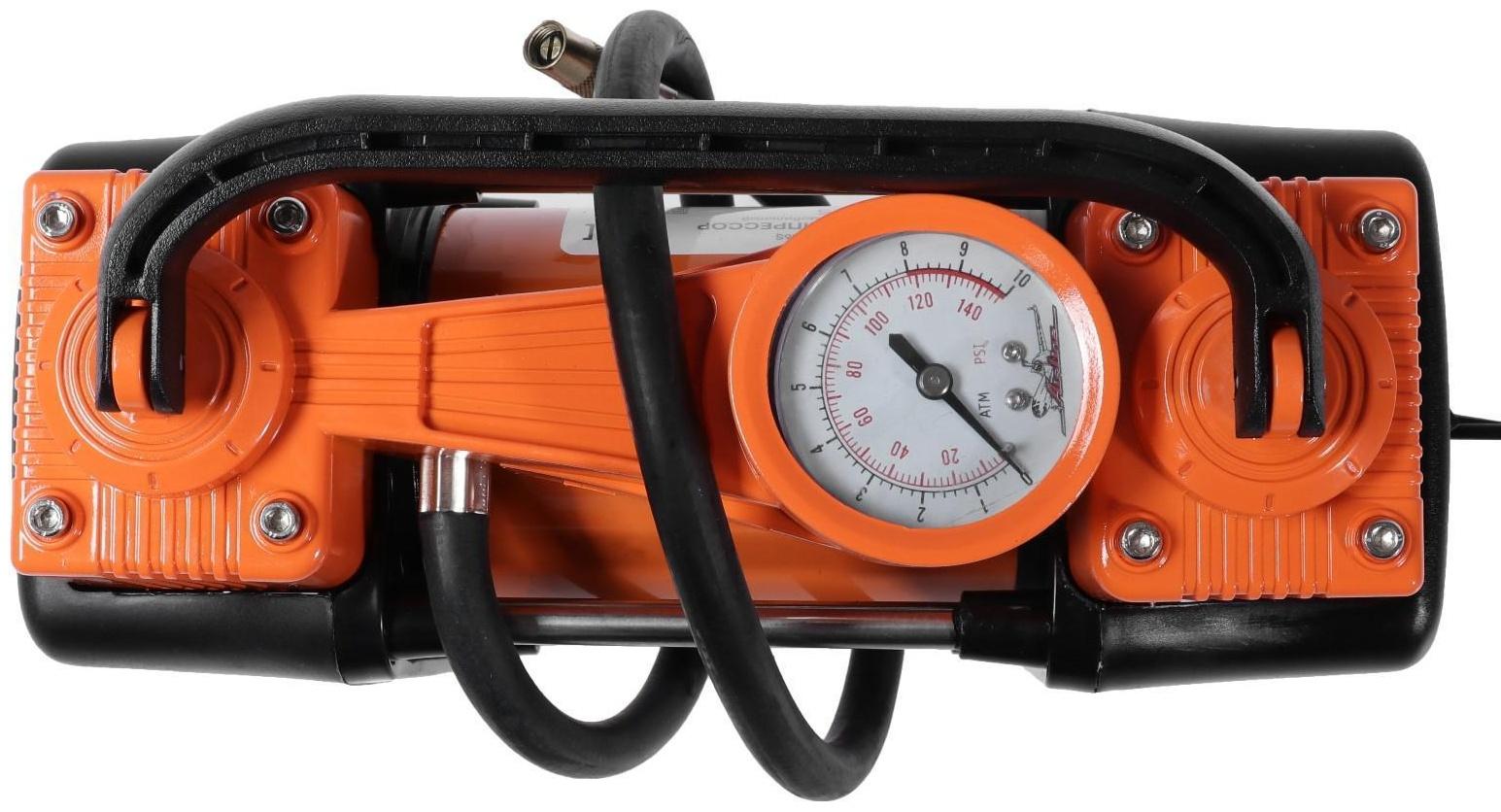 Компрессор автомобильный Airline X5, двухпоршневой, 50 л/мин, 10 атм