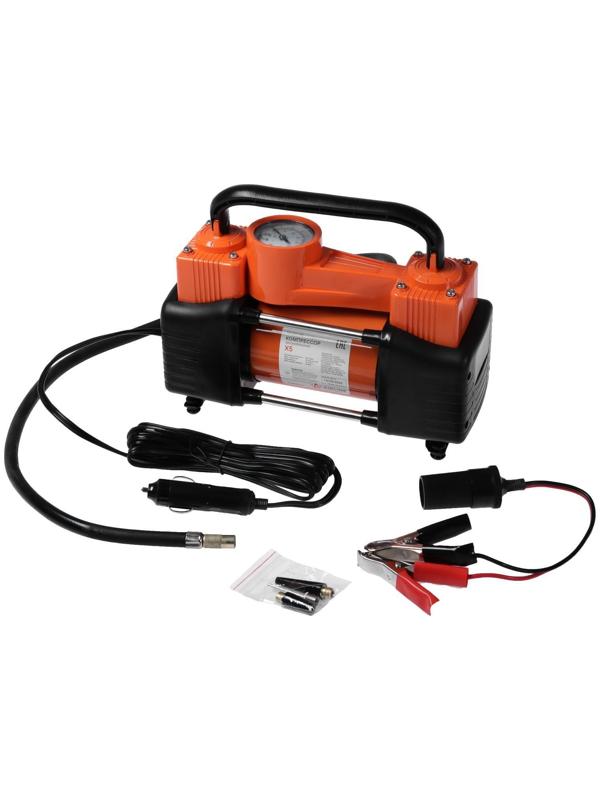 Компрессор автомобильный Airline X5, двухпоршневой, 50 л/мин, 10 атм