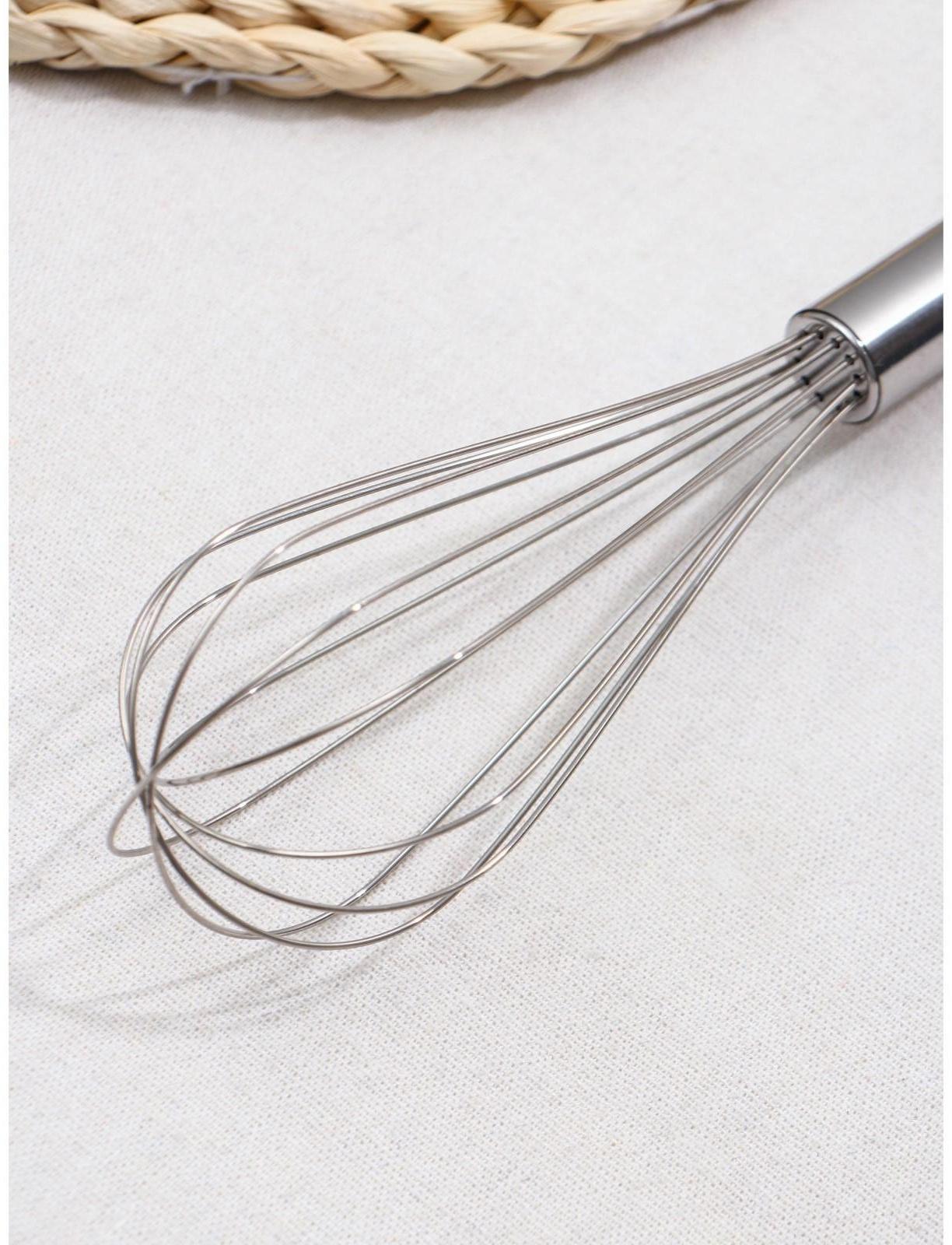 Венчик для взбивания Доляна «Стандарт», 25 см, цвет серебряный