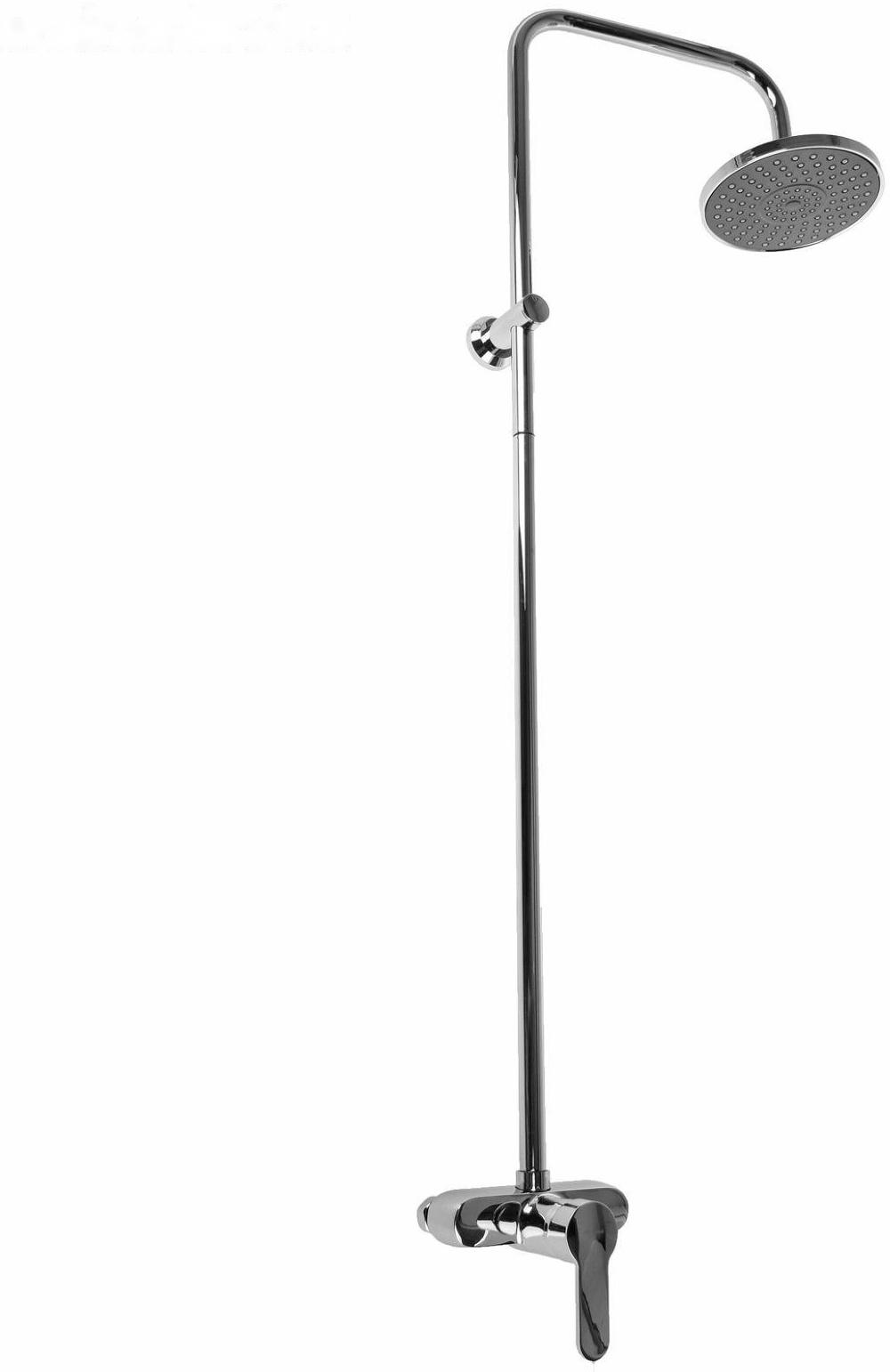 Душевая система Accoona A8392-1, однорычажная, с тропическим душем, хром