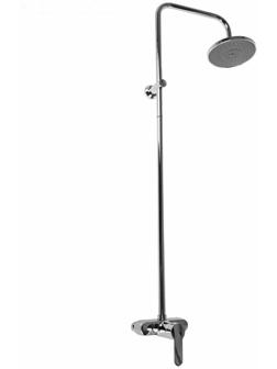 Душевая система Accoona A8392-1, однорычажная, с тропическим душем, хром