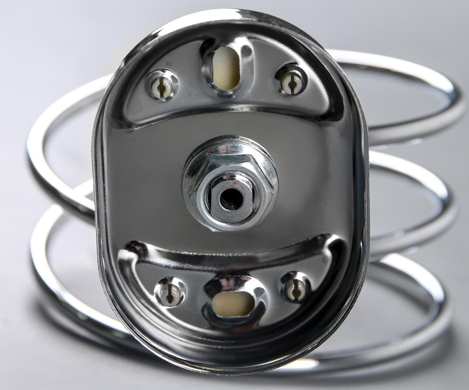 Держатель для фена Accoona A11214, 14×9,5×9 см, цвет хром, МИКС