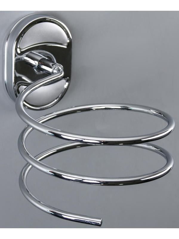 Держатель для фена Accoona A11214, 14×9,5×9 см, цвет хром, МИКС