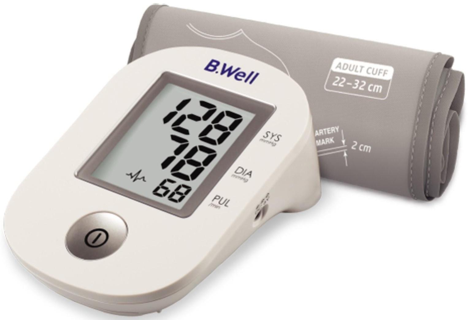 Тонометр B.Well PRO-33, автоматический, манжета 22-32 см, 4хААА, без адаптера