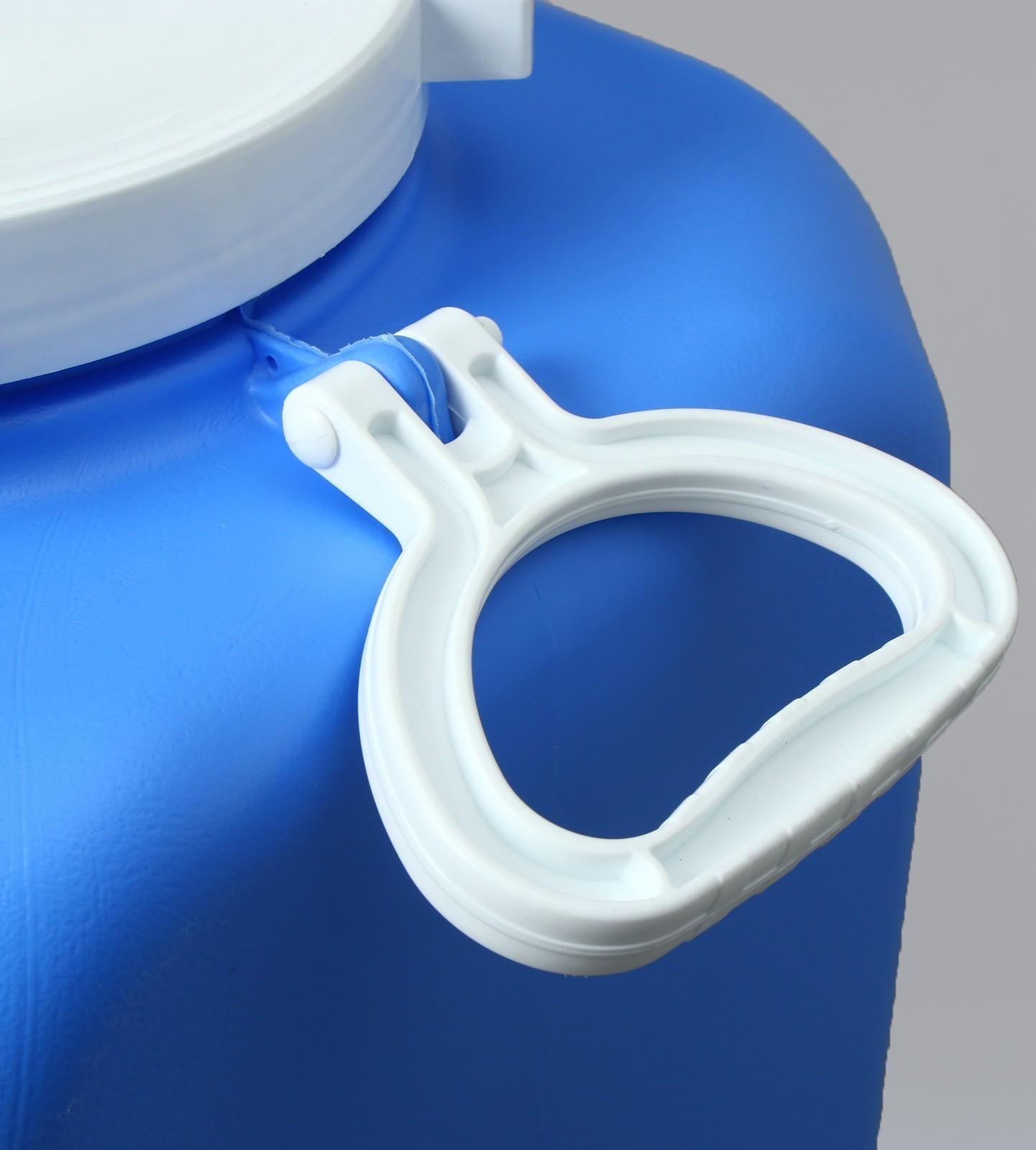 Фляга пищевая, 50 л, горловина 19 см, 4 ручки