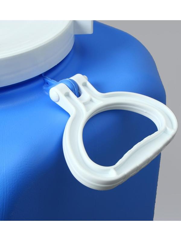 Фляга пищевая, 50 л, горловина 19 см, 4 ручки