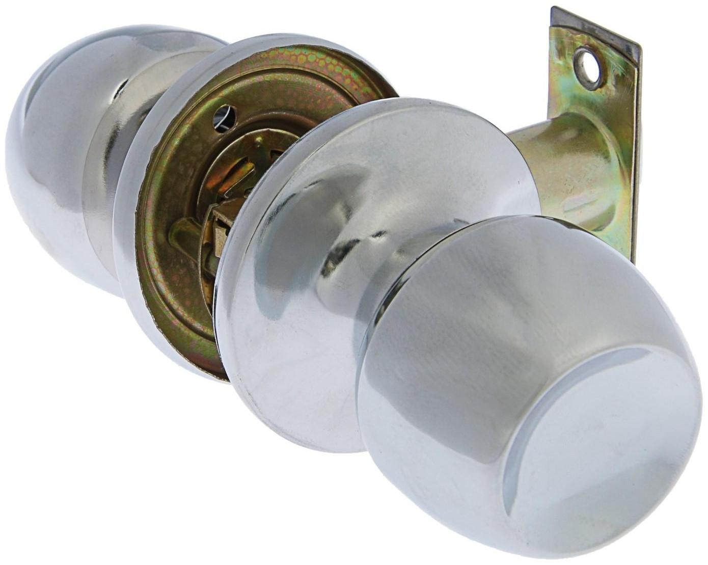 Защелка 1101, пустая, цвет хром