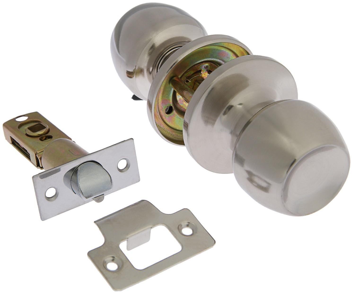 Защелка 1101, пустая, цвет матовый никель