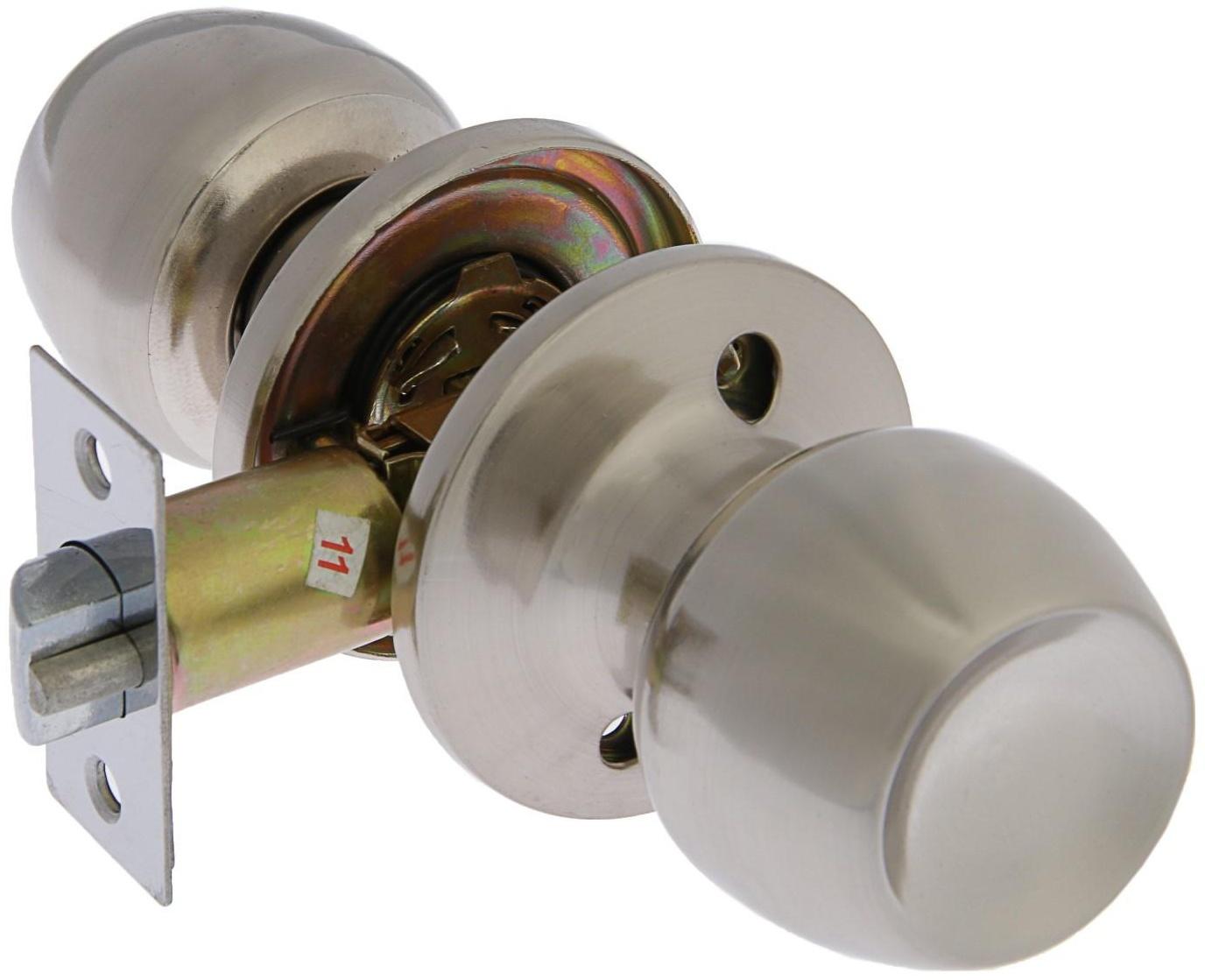 Защелка 1101, пустая, цвет матовый никель