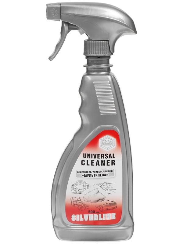 Очиститель универсальный Silverline Мультипена, 0,5 л, с распылителем