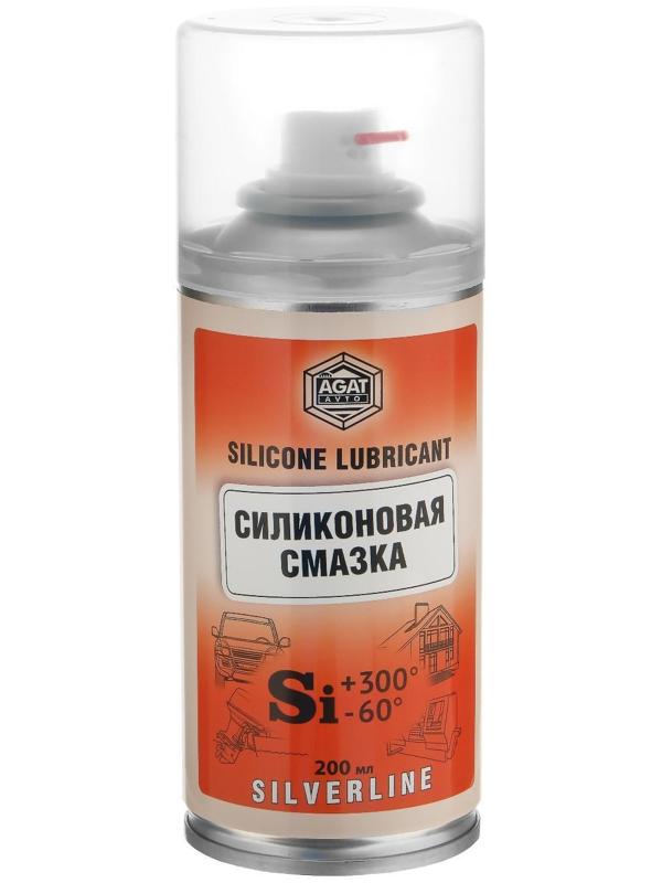 Силиконовая смазка Silverline, 200 мл, аэрозоль