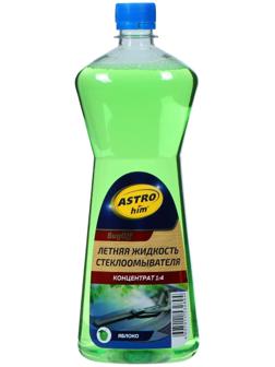 Жидкость стеклоомывающая Astrohim Лето BugОff, 1 л, концентрат 1:4, АС - 420