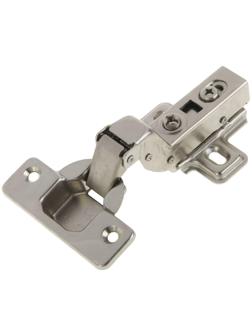 Петля мебельная вкладная, Clip-on, с доводчиком